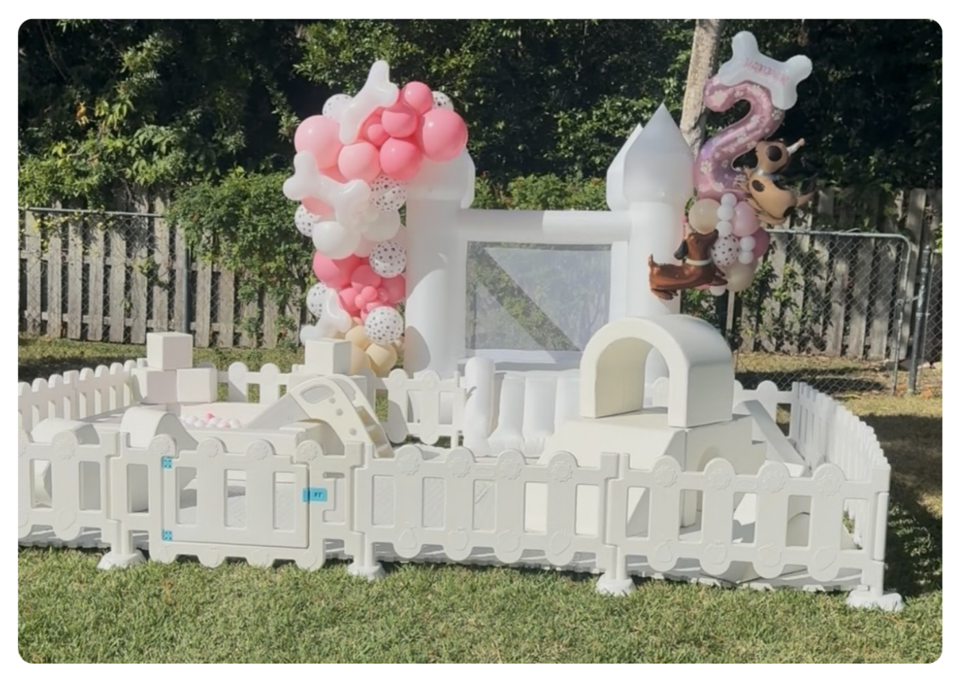 Soft Play Toddler Party Setup